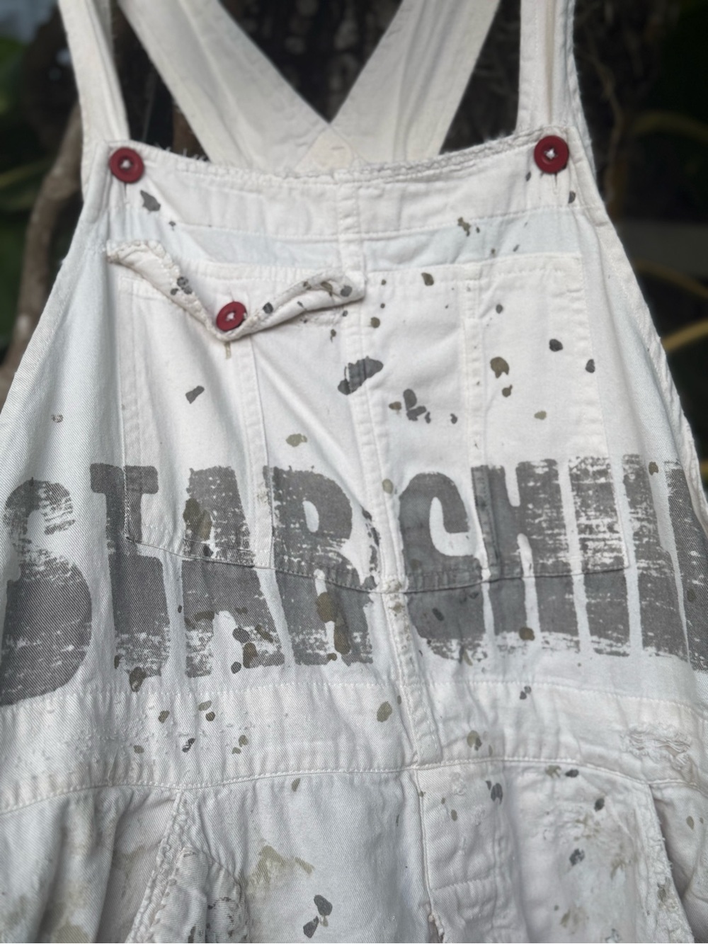 Magnolia Pearl Painter's Overalls with 'STARCHILD' - Picture 6 of 10